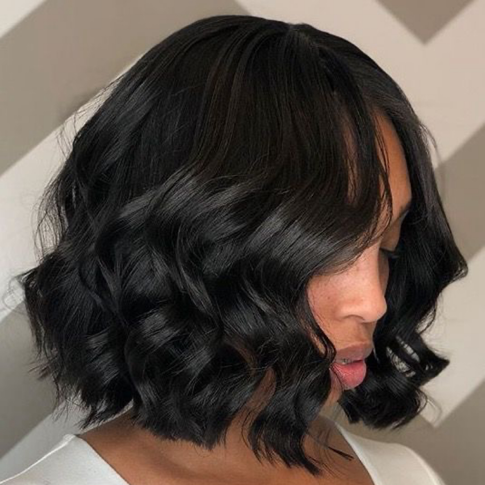 Flat Iron Curls *ADD ON ( Natural ) at Impeccable Beauty in Clarksville, TN