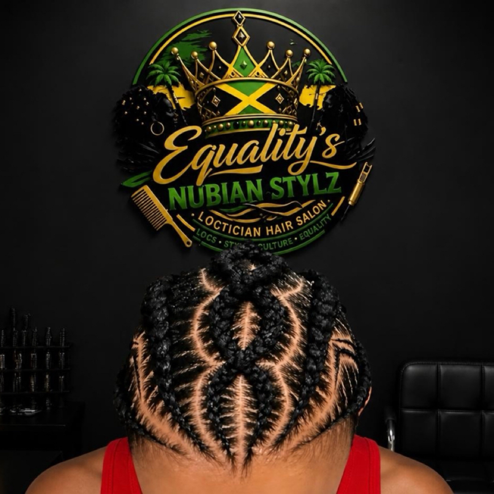 Men’s Braids at Equality’s Nubian Stiylz in Hampton, VA