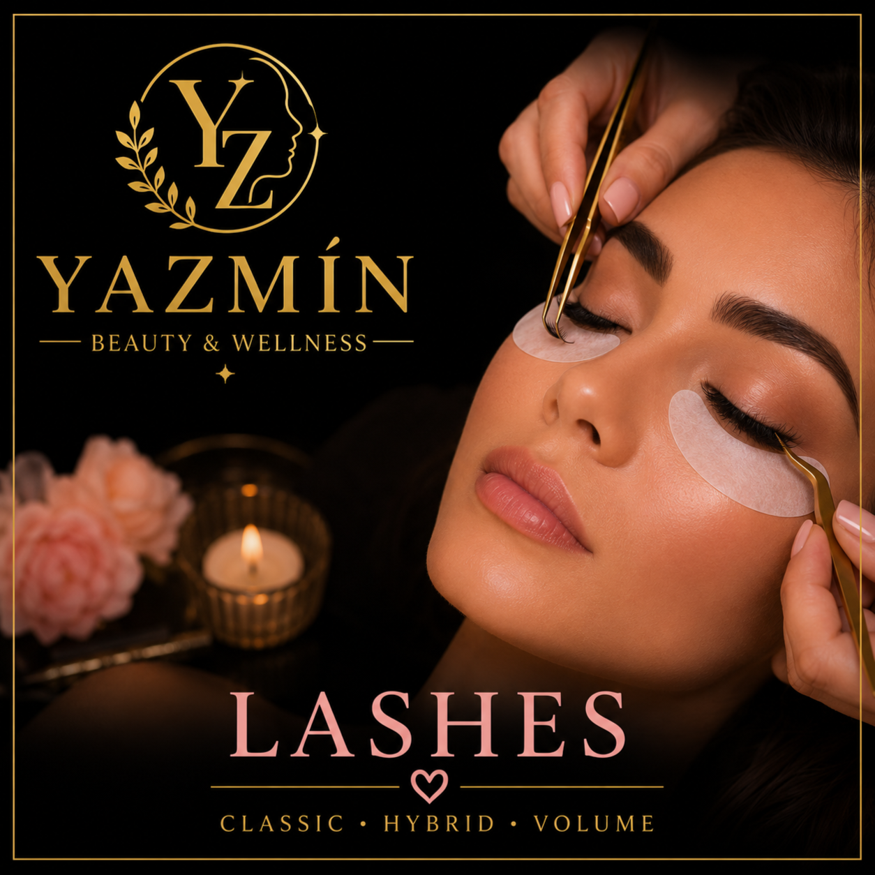 Lash Cluster Install at ✨ YAZMÍN Beauty & Wellness in Providence, RI