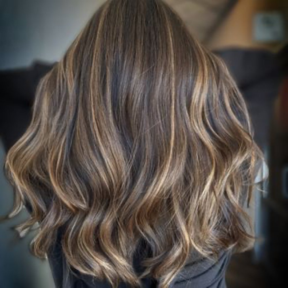 Full head color & partial highlight