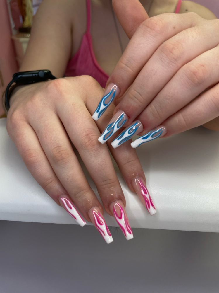 long acrylic set