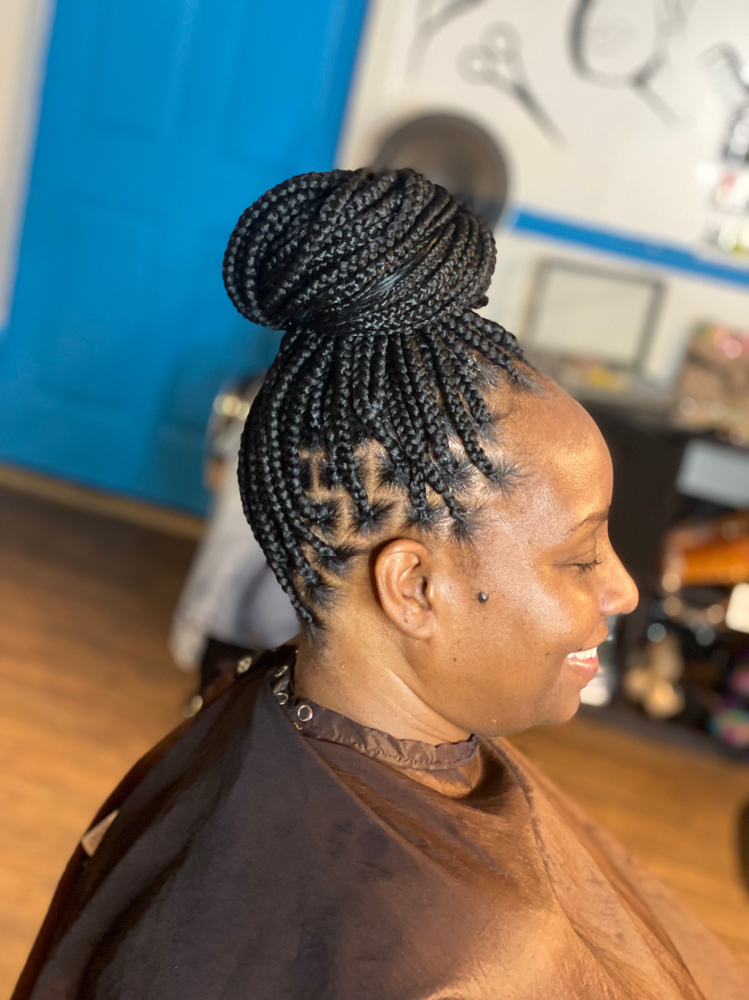 Small Knotless Braids