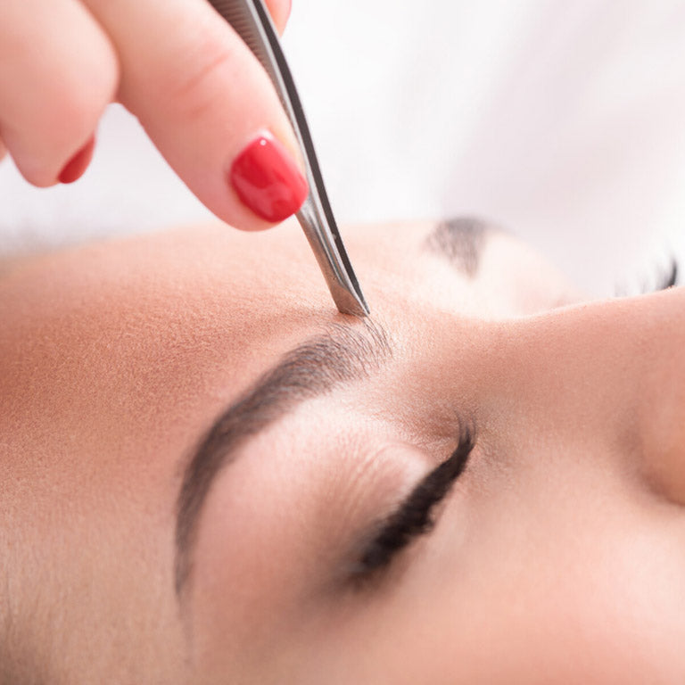Eyebrow Tweezing