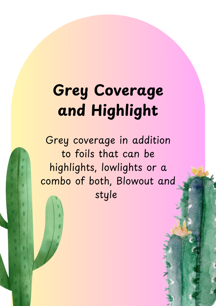Grey Coverage and Highlight