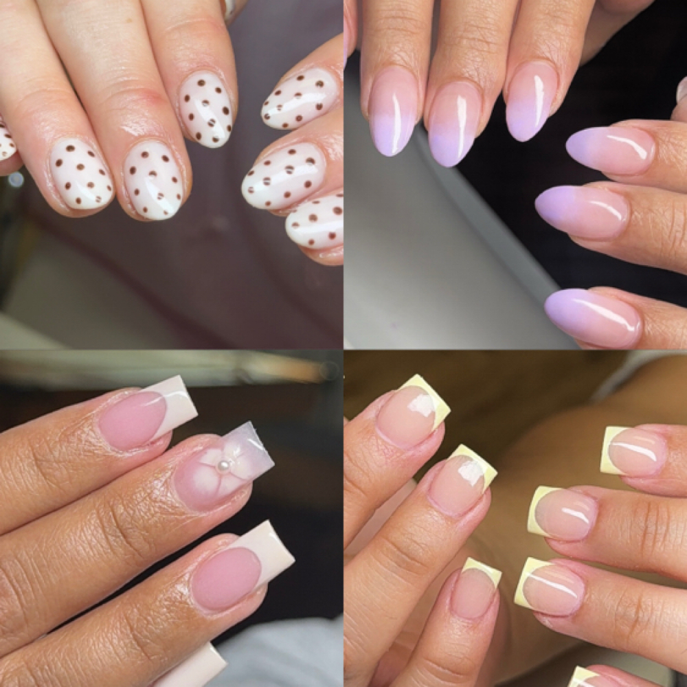 Tier 1 Acrylic Set at Wildflower Beauty Salon in Sinton, TX