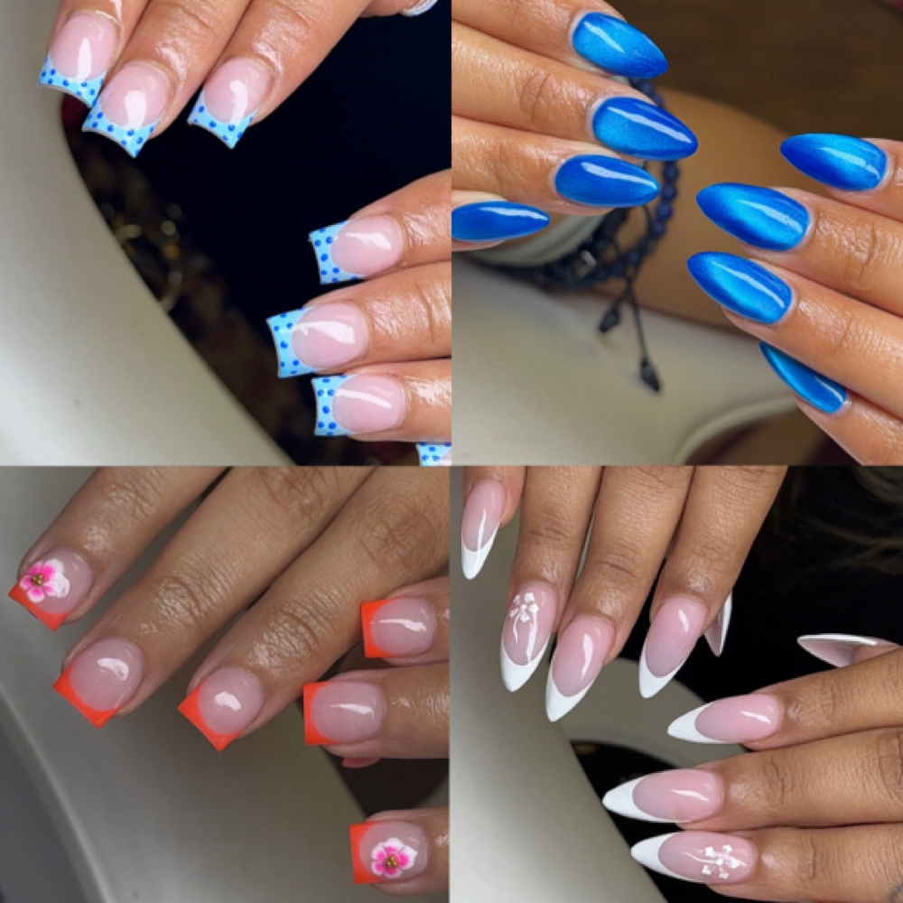 Tier 1 Acrylic Set at Wildflower Beauty Salon in Sinton, TX
