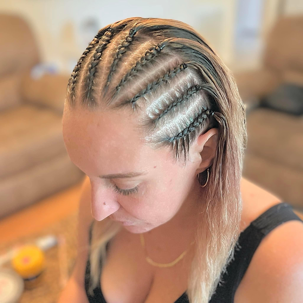 Half Head Braids