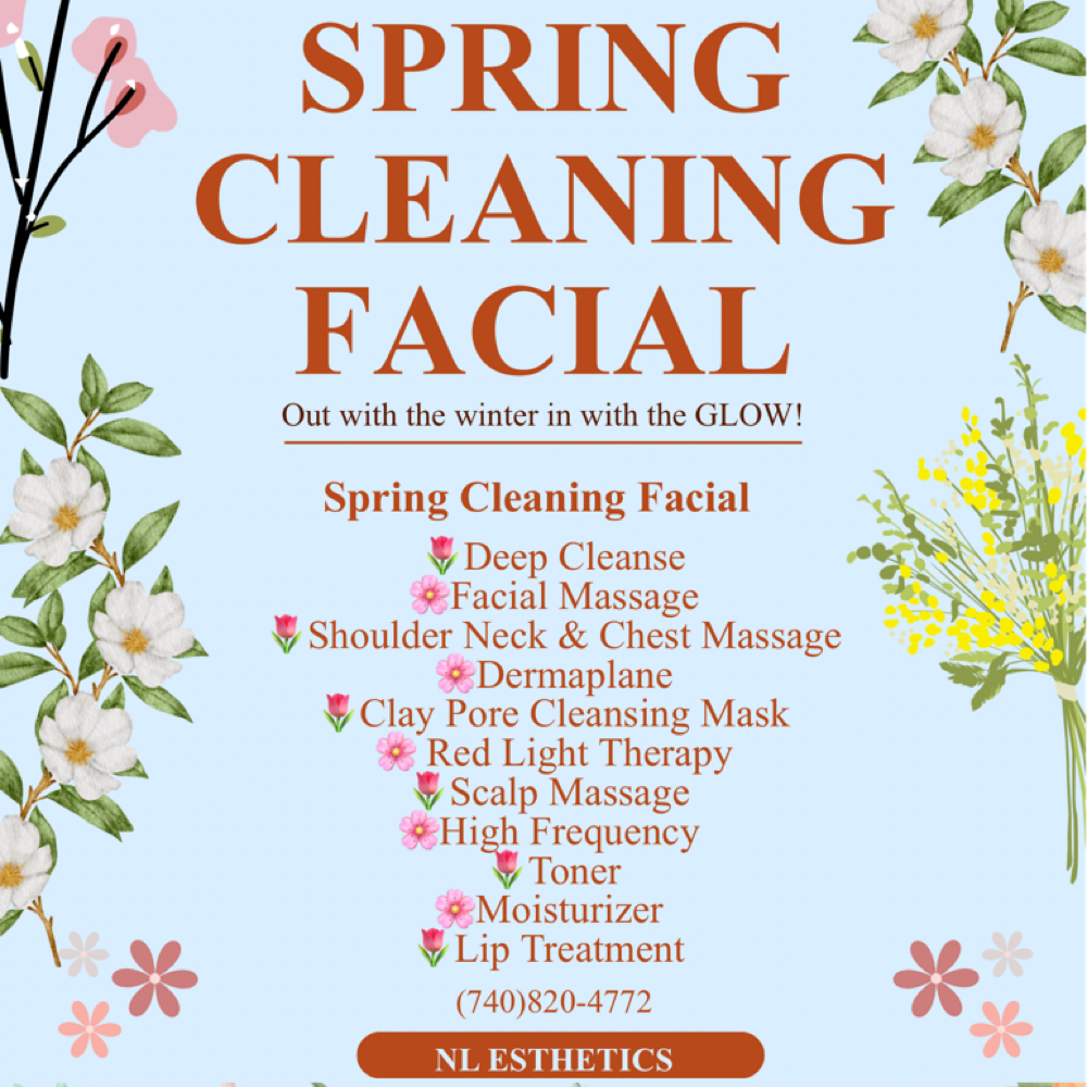 Spring Cleaning Facial at Natalie Lykins in Minford, OH