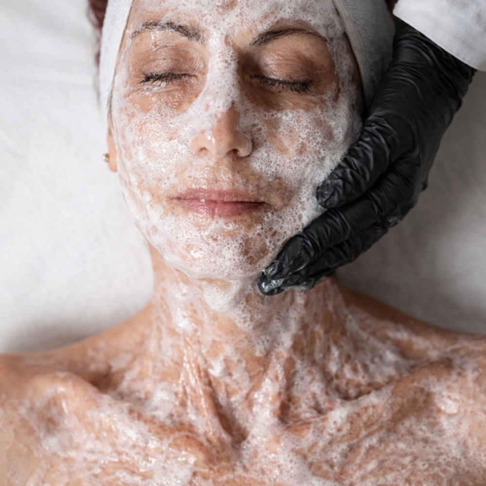CO₂ Glow & Lift Facial at Aluxe Brow Studio in Greenville, SC