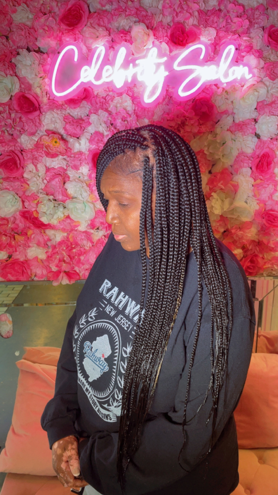 Free Part Individual Braids