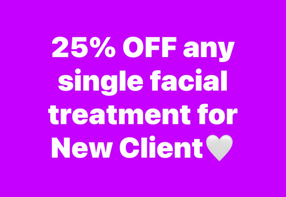 25% OFF NEW CLIENTS ONLY
