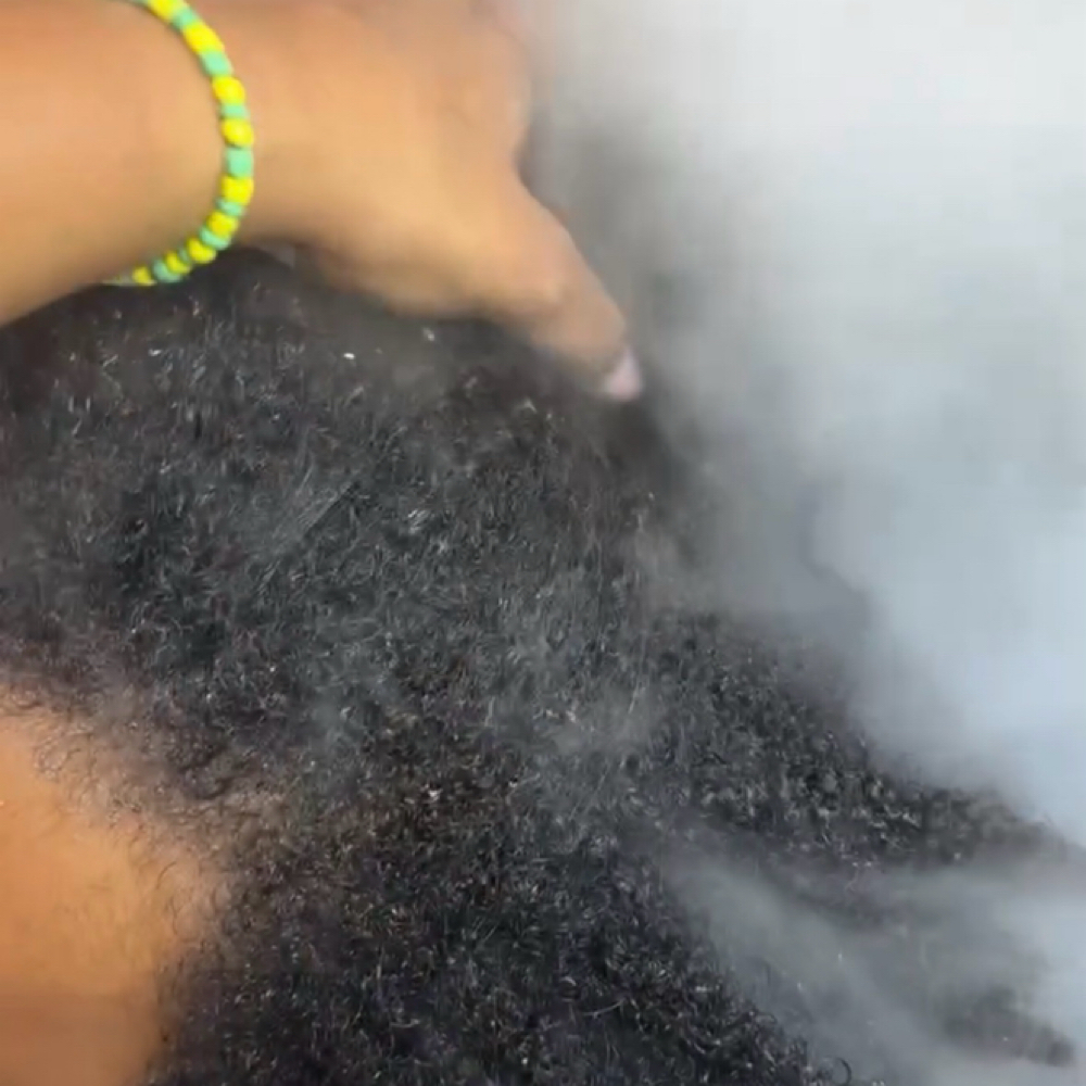 Steam Treatment+ACV Detox+ Shampoo at Marlie Mahogany in Atlanta, GA