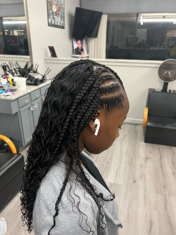 Fulani/Tribal Braid Quick Weave