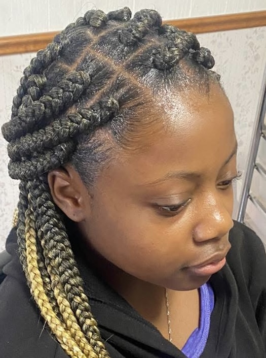 Large Box Braids at Applying Pressure in yoakum, TX
