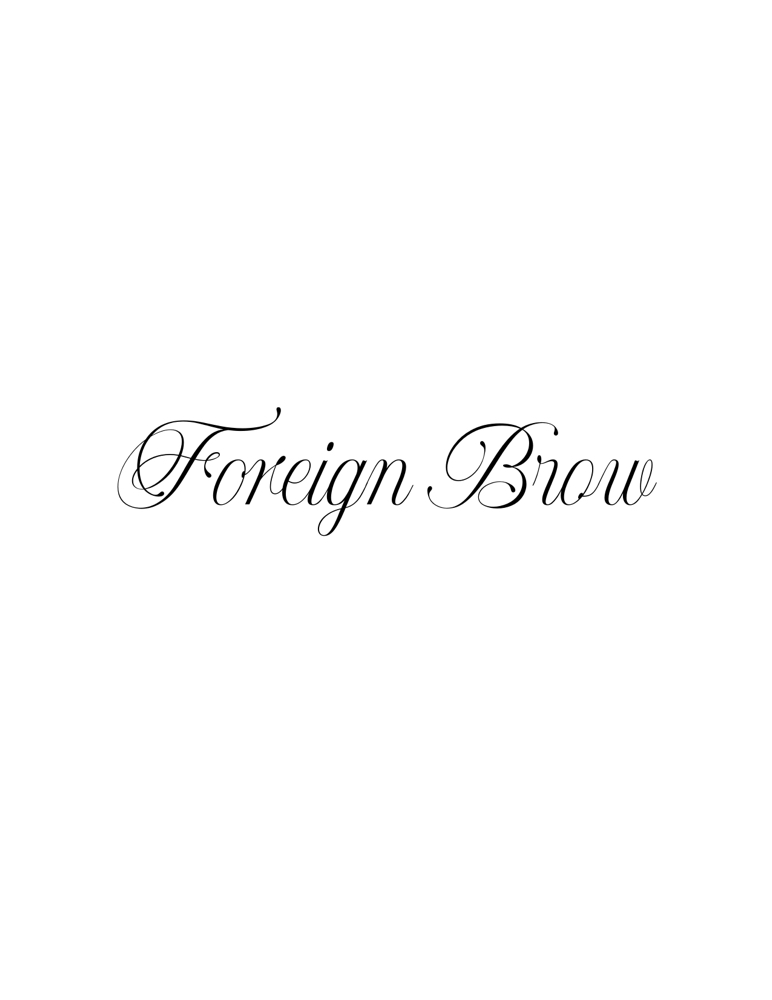 Foreign Brow