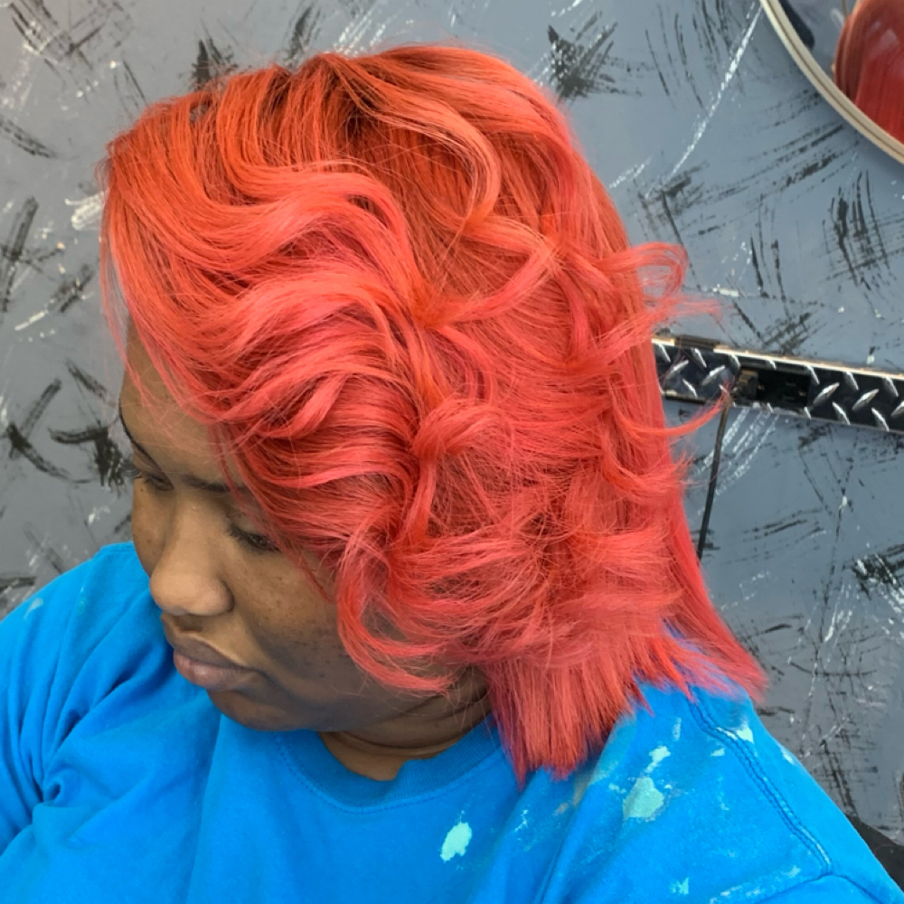 Double Process Color (Permenant) at NaturalbyJas Studio in Concord, NC