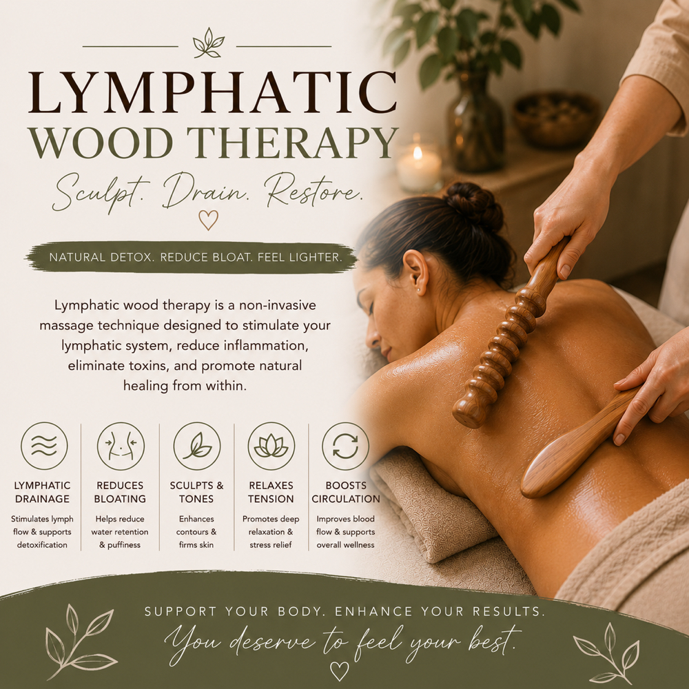 Lymphatic Massage W/ Wood Combo at Kalm & Glow in Fortmill, SC