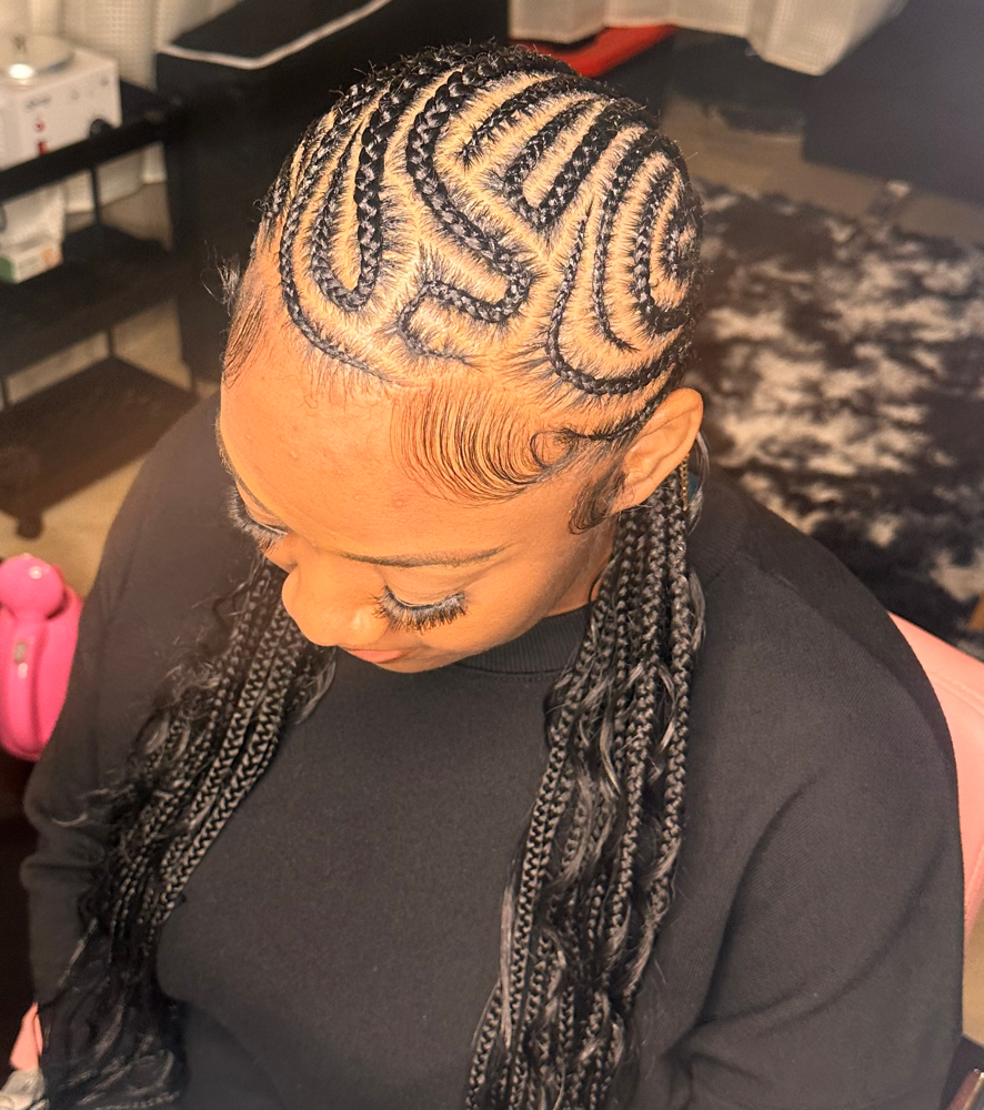 Medium Freestyle Stitch Braids