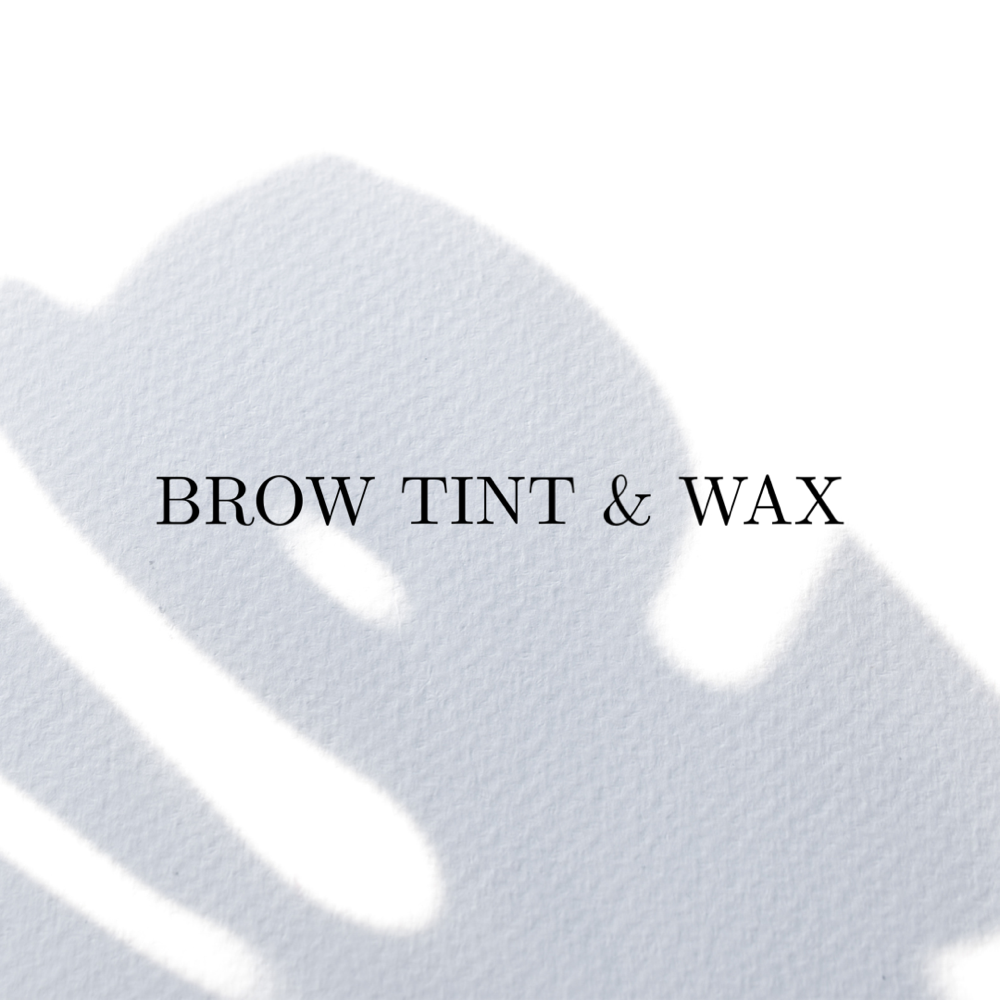 Brow Tint & Wax