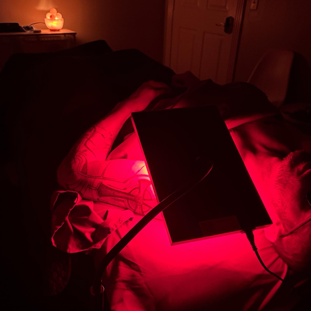 Red Light Therapy Session