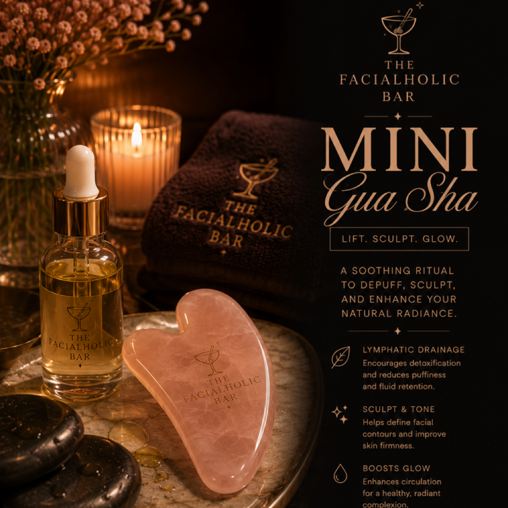 Gua Sha Mini Facial at The Facialholic Bar in Houston, TX