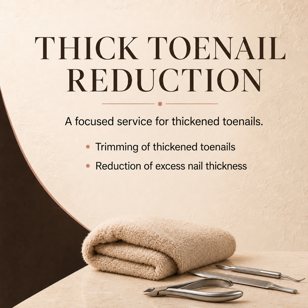 Thick Nail Reduction Service at Sole & Structure in Searcy, AR