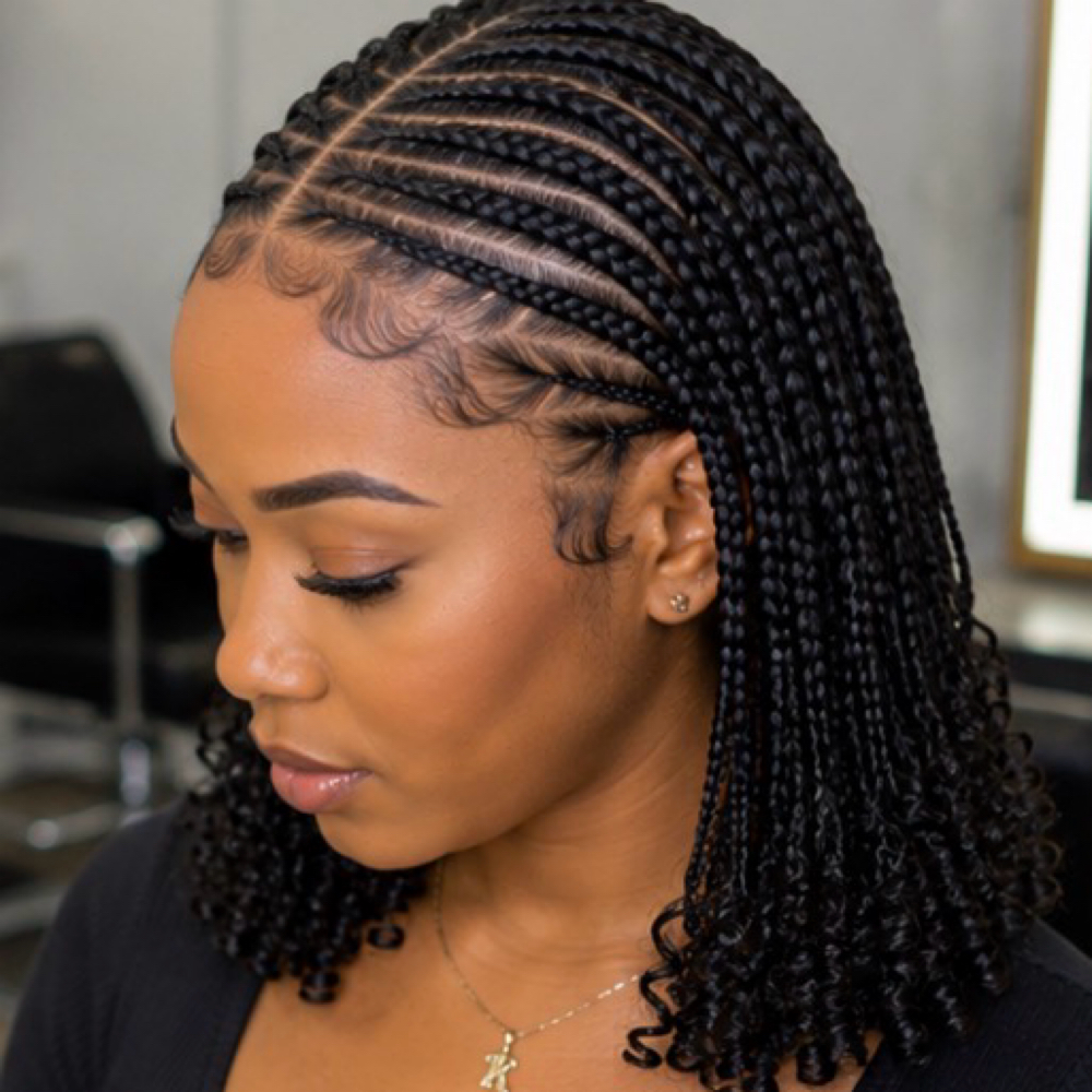 Tribal Bob at Sleek Touch By Ty Hair Braiding in Atlanta, GA