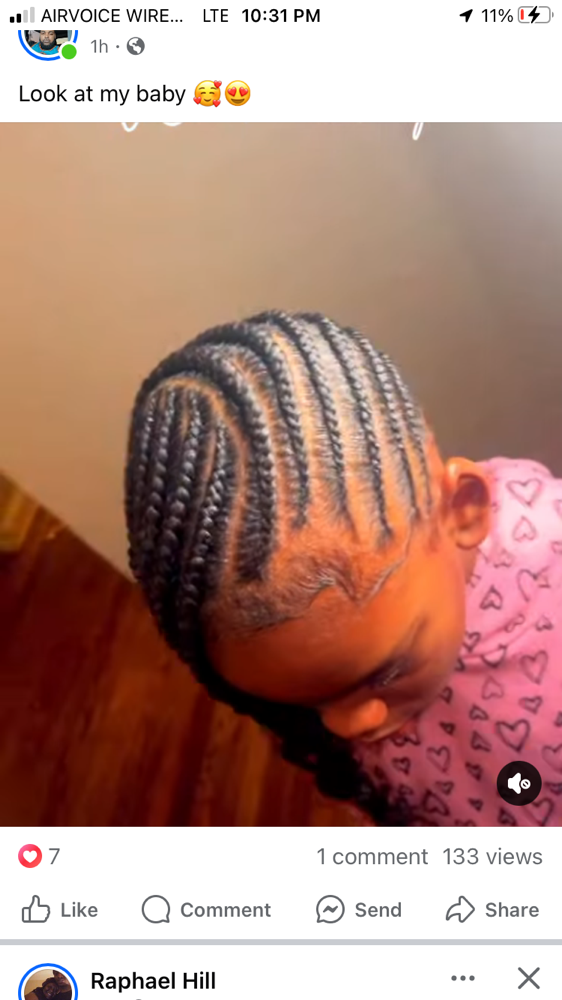 Lemonade Braids at Belles Beauty&Co in Ecorse, MI