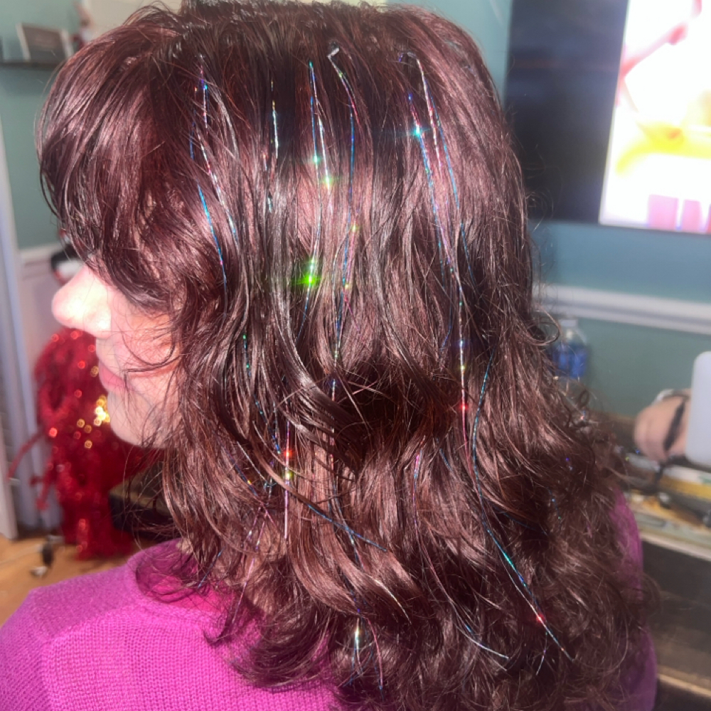 Tinsel at Rooted Beauty By Jenny in Rock Hill, SC