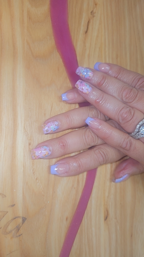 Acrylic Nail Art at Hair, Nails & Permanent MAKEUP By Phyllishia in Belen, NM