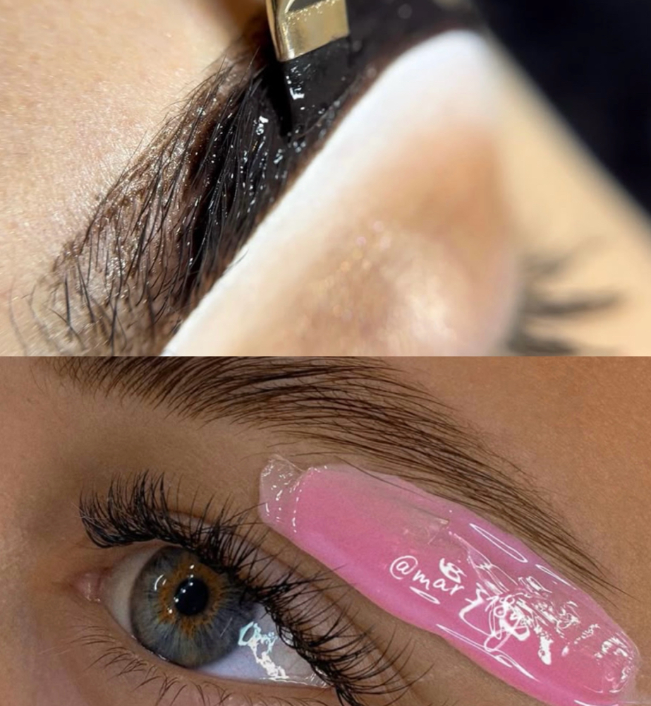 Brow Tinting + Wax Combo