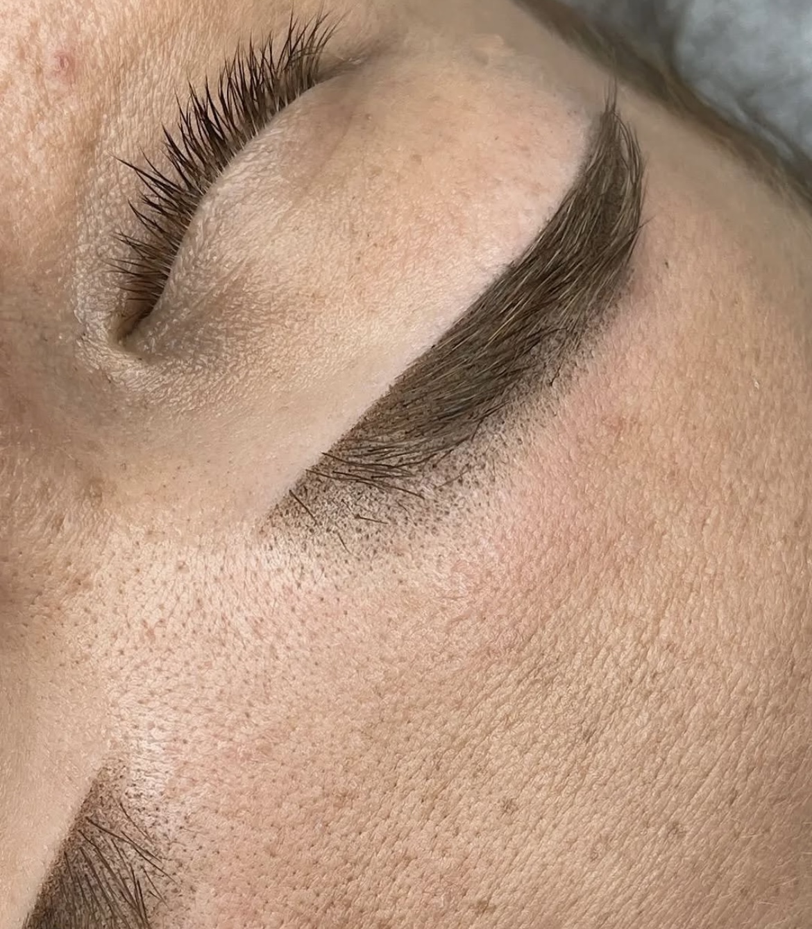 Ombre powder brows