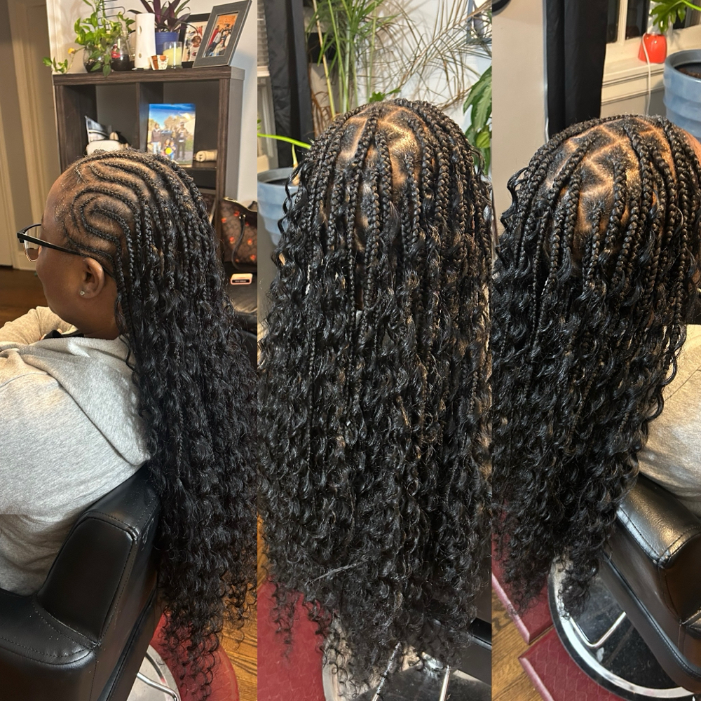 Braided Human Mohawk