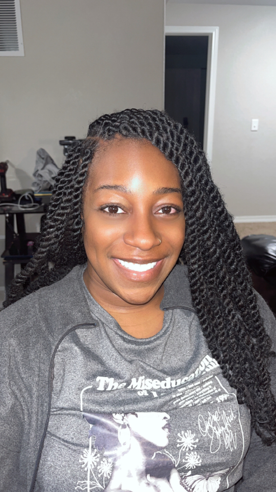 Marley/Kinky Twists at Golden Combs in Fountain, CO