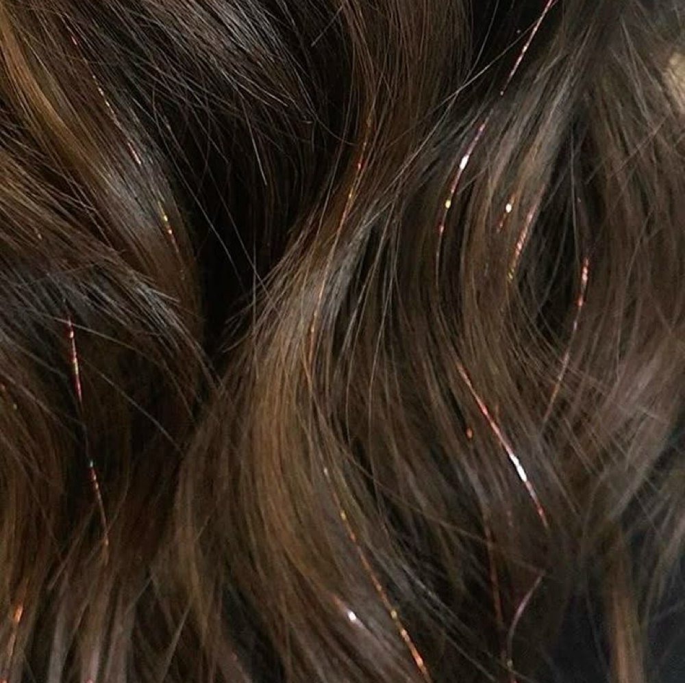 Tinsel Add-On at Studio 1418 Salon in El Paso, TX