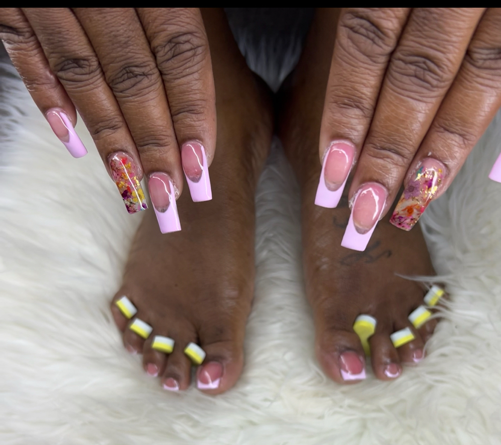 Long-Nails & Toes at Lisa’s Nail House in Tampa, FL