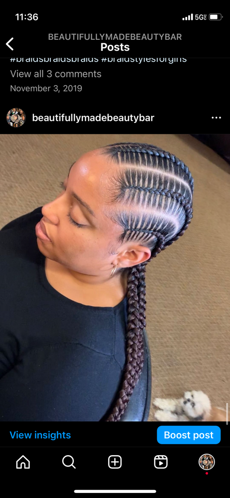 6 Feed-In Braids