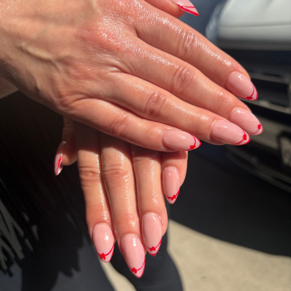 Acrylic Extensions at Mamoo Nails in Irvine, CA