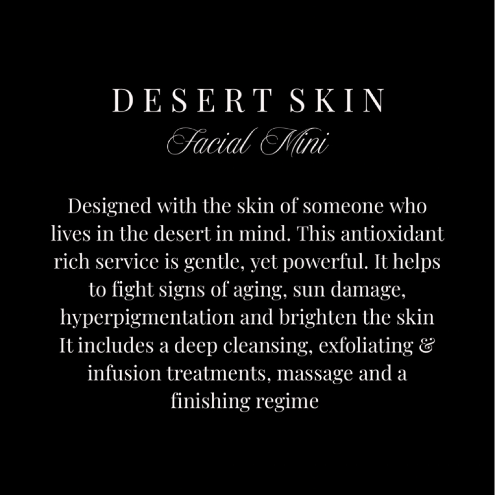 Desert Skin Facial Mini at Kyrie Cecil Esthetics in Tucson, AZ