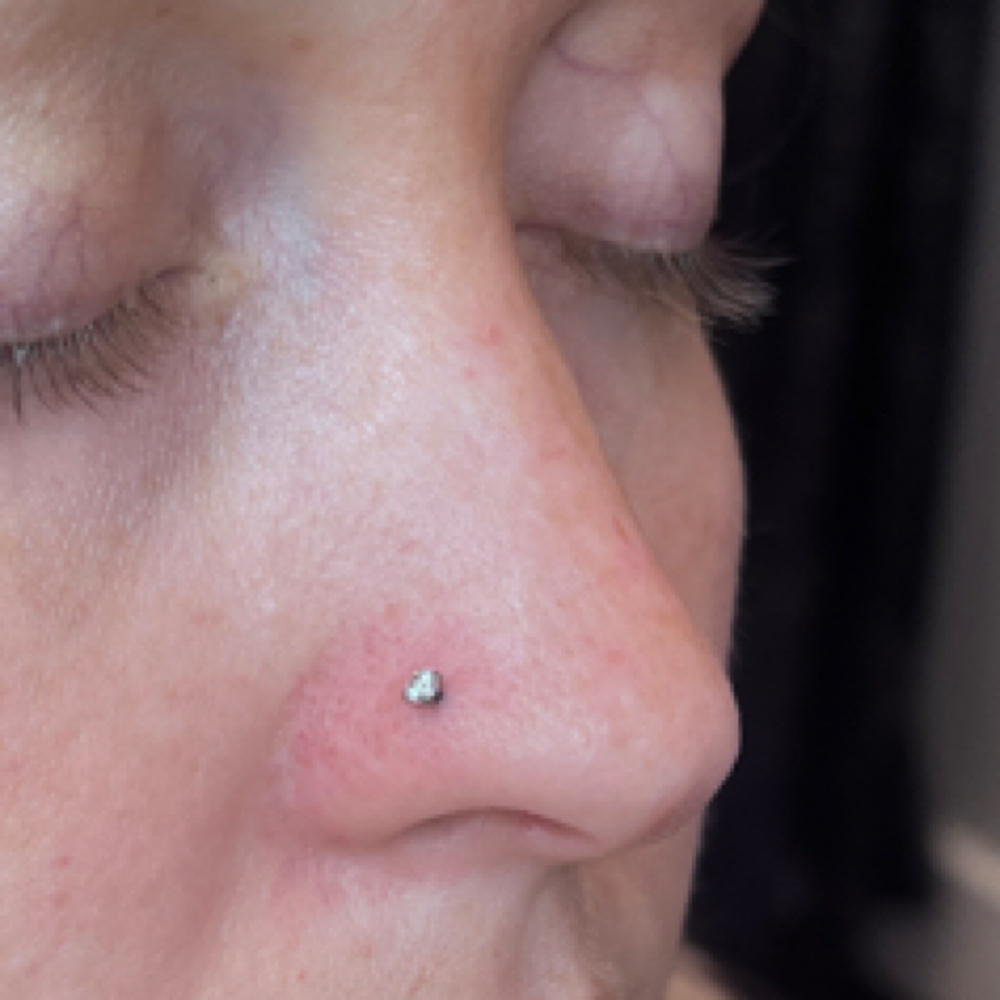 Nose Piercing at Sharpe Brows in Quincy, IL