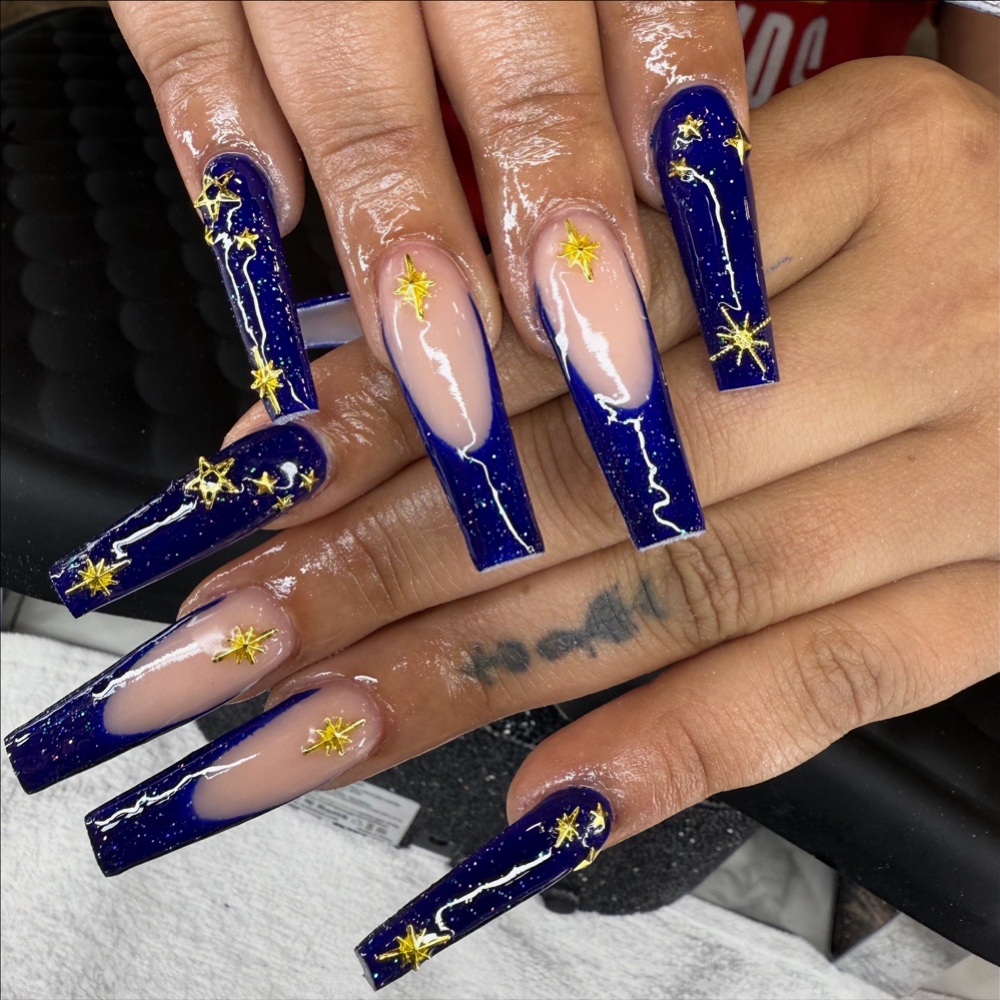 French/ombre Acrylic Fill at Polishedt by Taylor in Grandview, MO