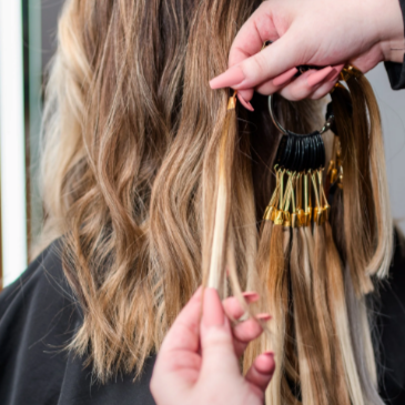 Hair Extension Consultation at Finalcut Artistry in Strongsville, OH