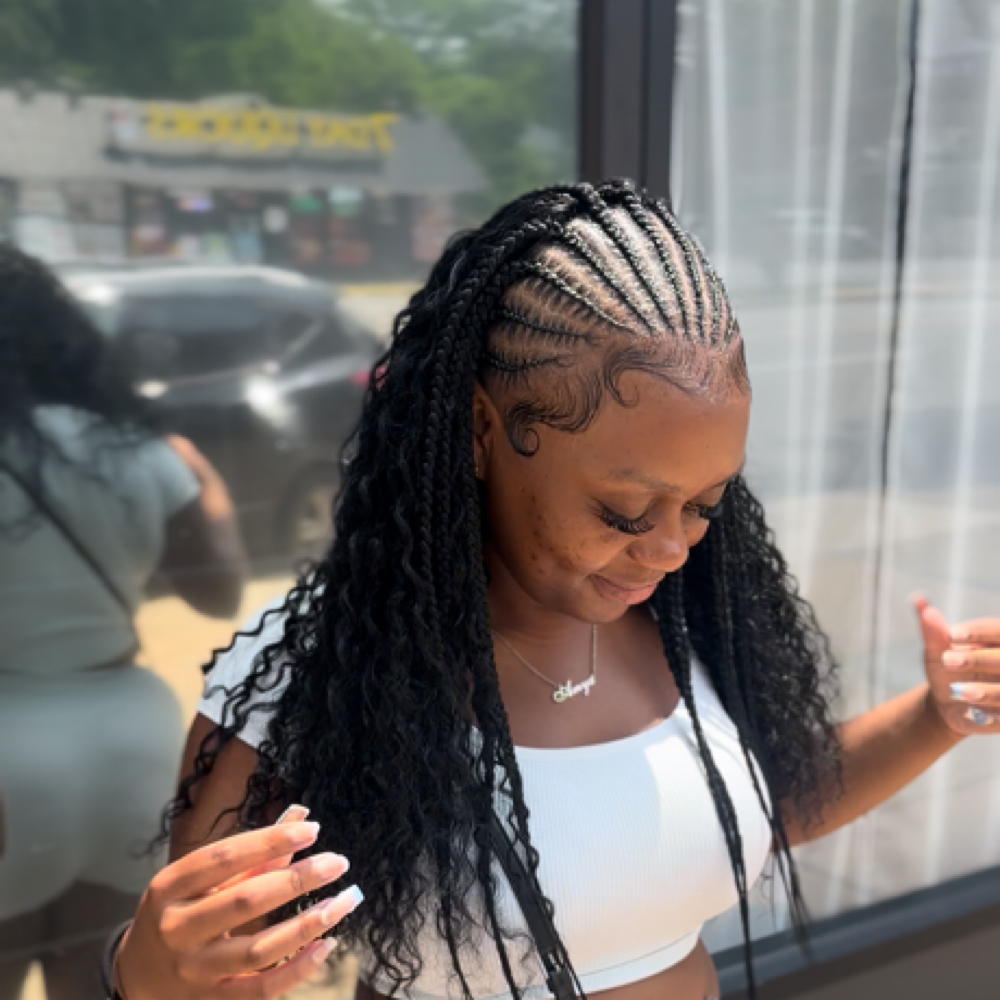 Half N Half Quickweave at Xio Hair & Beauty Bar in Rosedale, MD