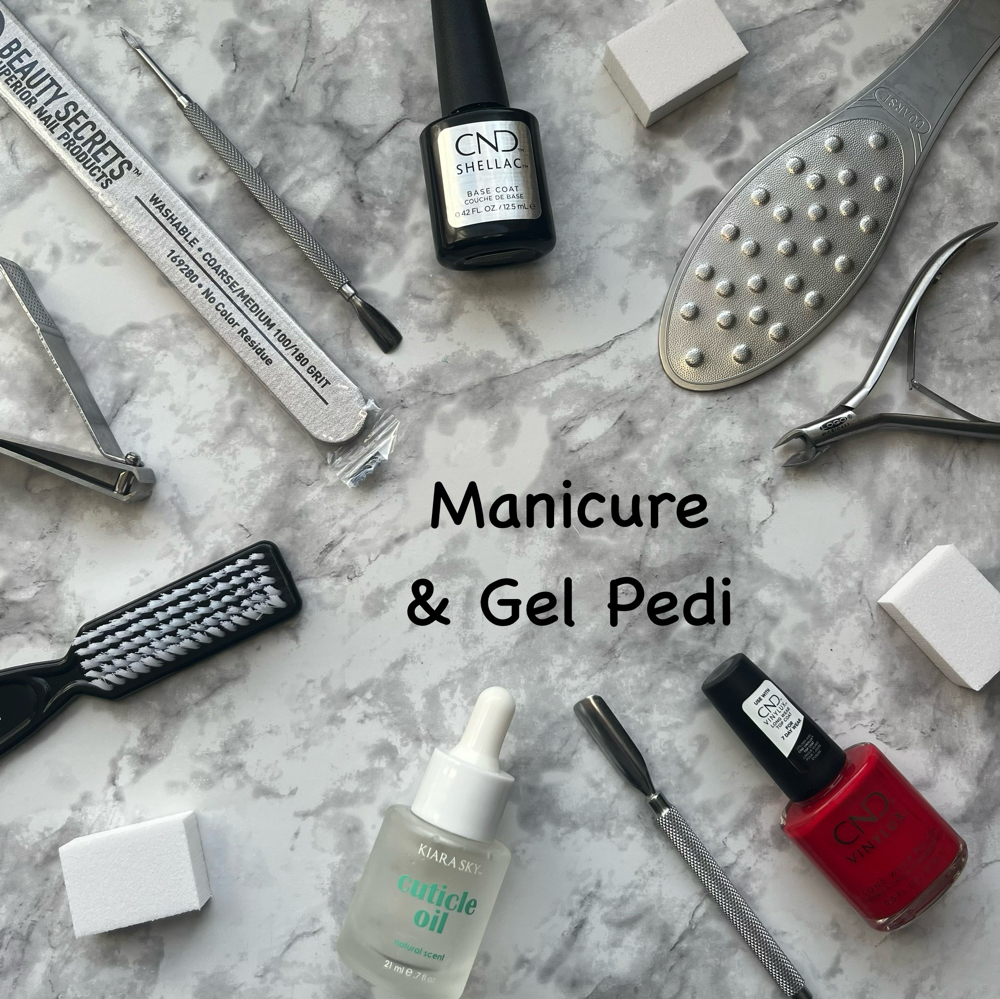 Regular Mani & Gel Pedi at Simply Nails by Ally in sylvania, OH
