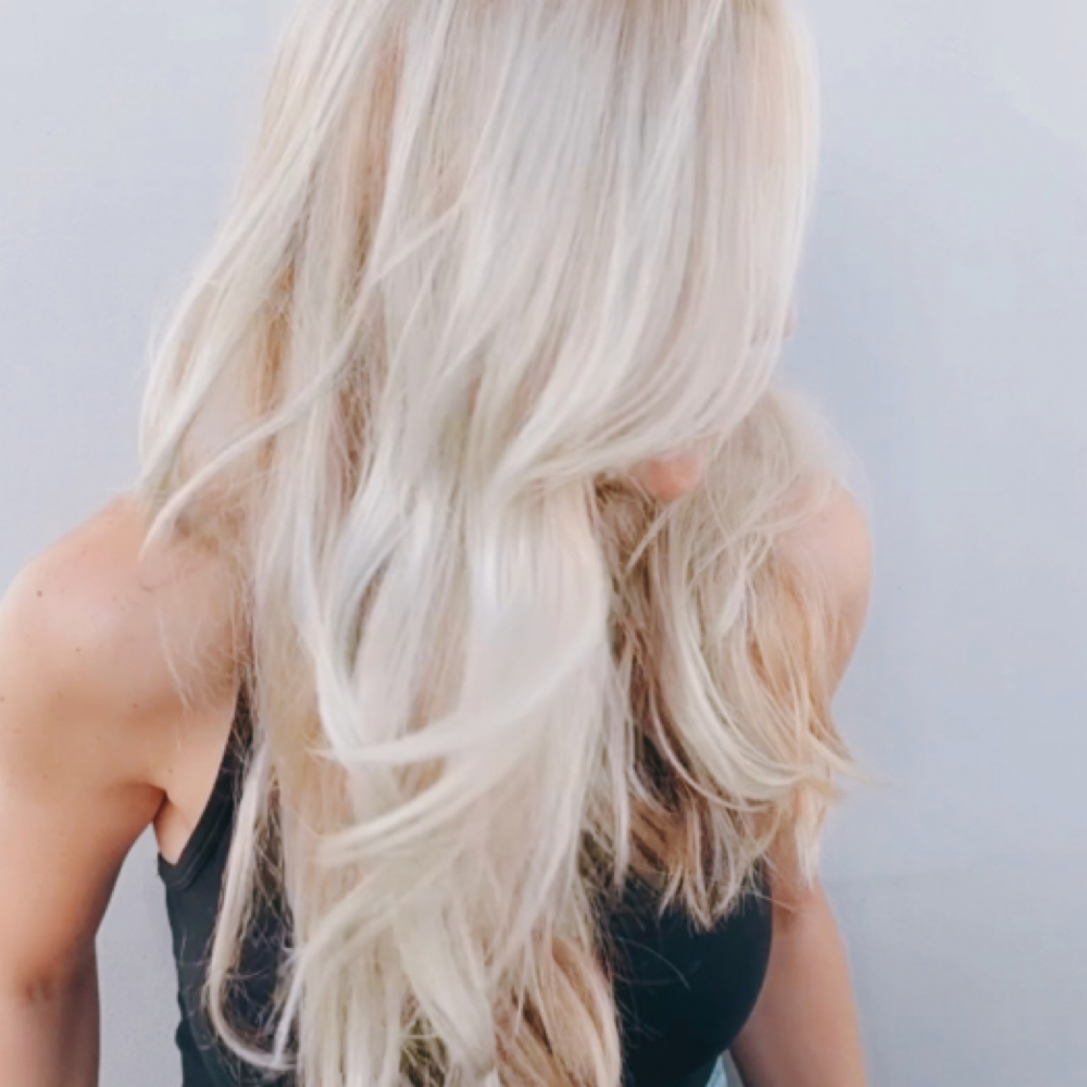 Tapein Hair Extensions at Smashing Violet Studio in Manhattan, MT