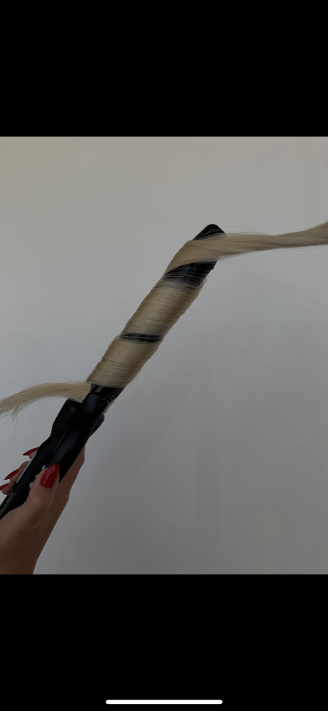 wash & style w/ extensions at T & S Studio in Rocklin, CA