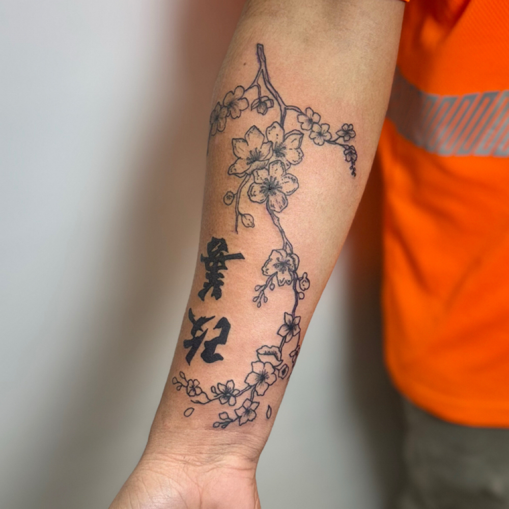 Large Tattoo at Rys Ink in Cincinnati, OH