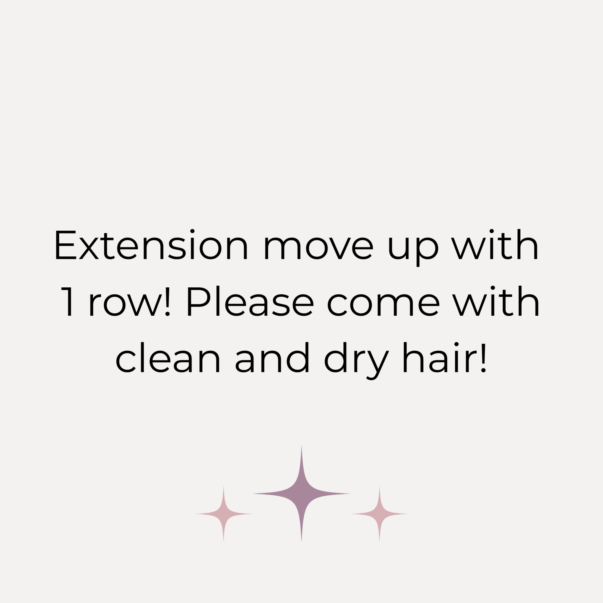 Extension Move Up - 1 Row at Looks By Lacie in Connersville, IN