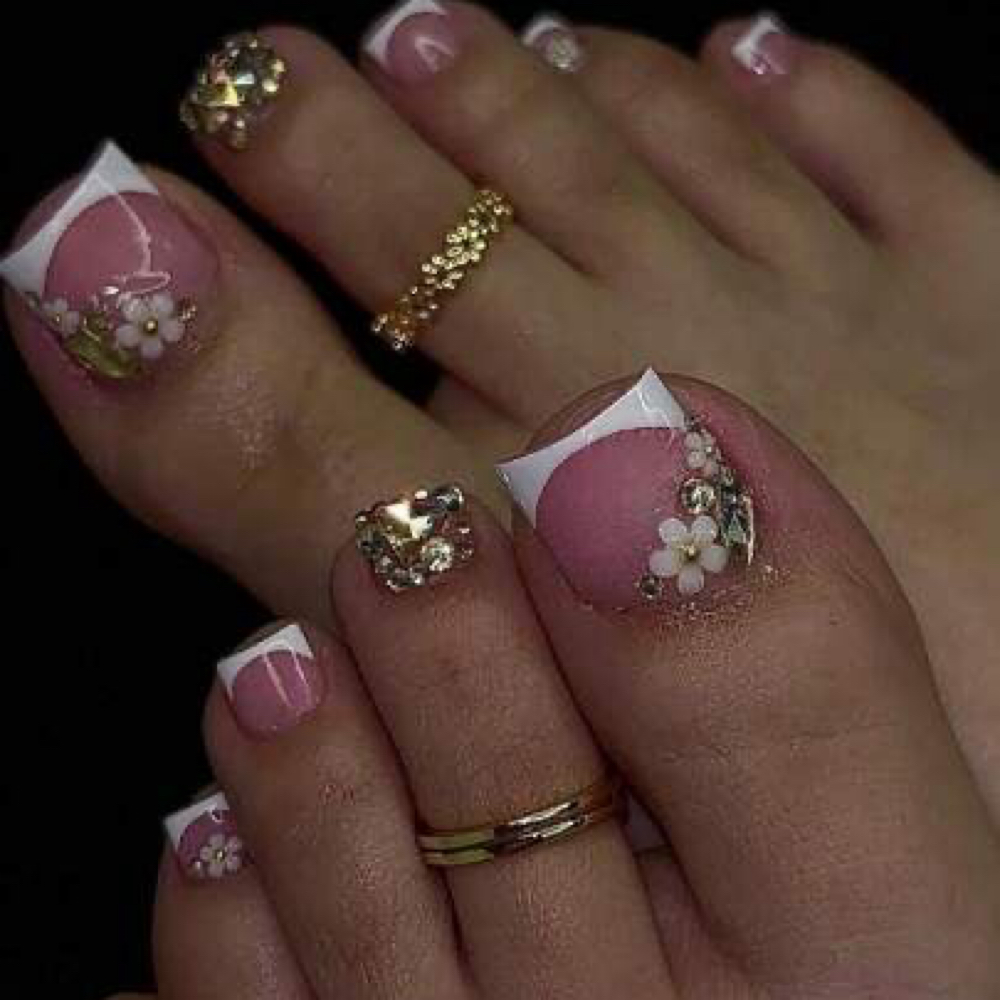 Acrylic Big Toe at Natis Nail Spa in San Marcos, TX