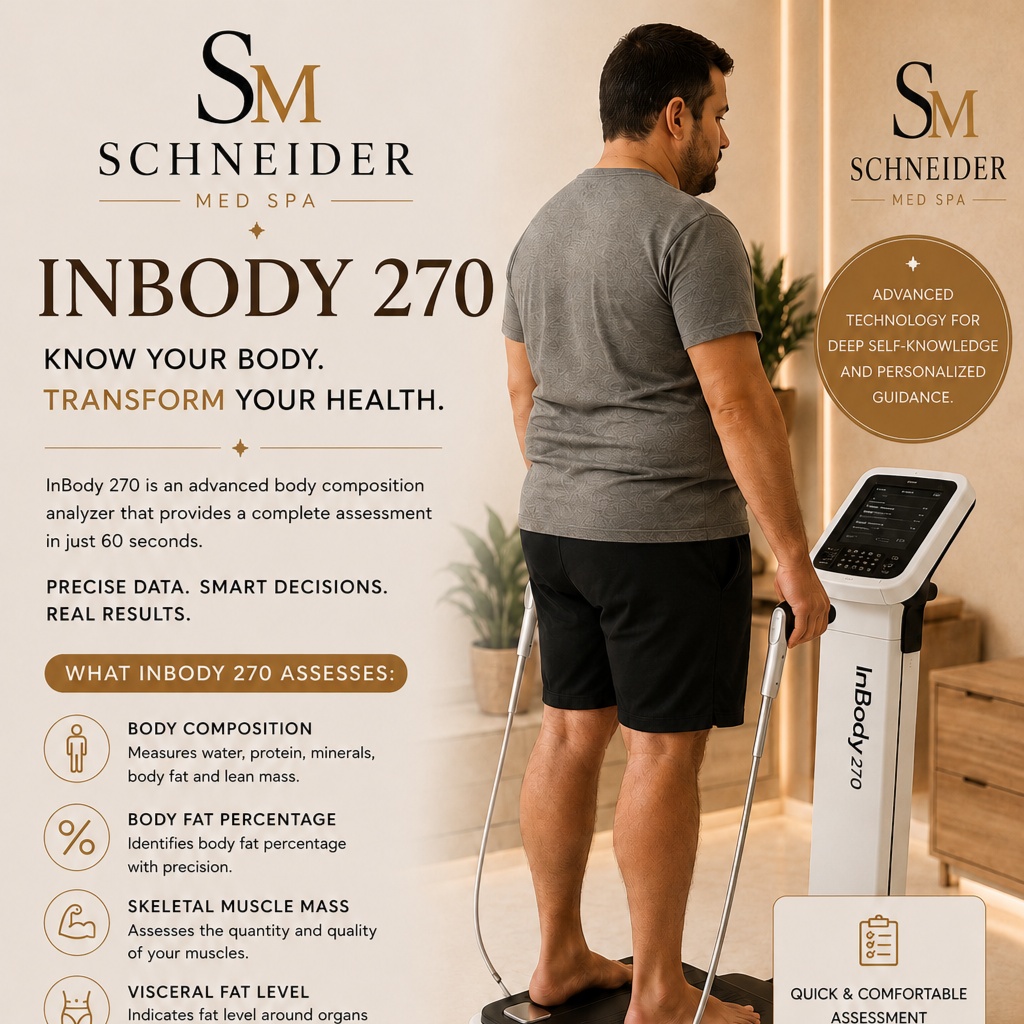 Inbody Exam at Schneider Med Spa in Ocoee, FL
